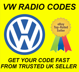 volkswagen radio unlock code